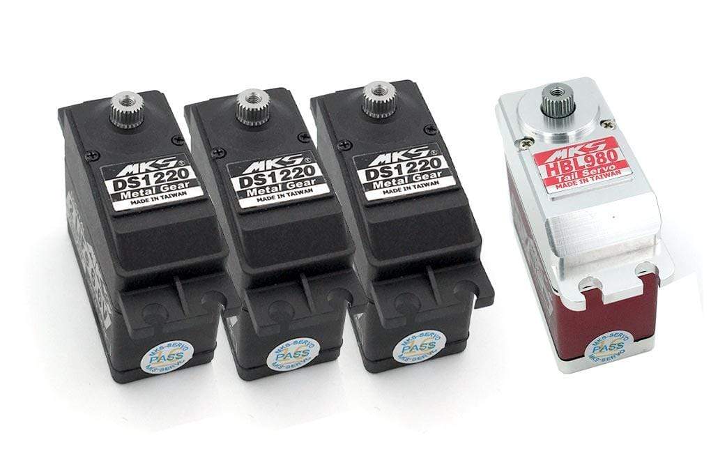 MKS 700/800 Size Helicopter Servo Multi-Pack - Premium Edition