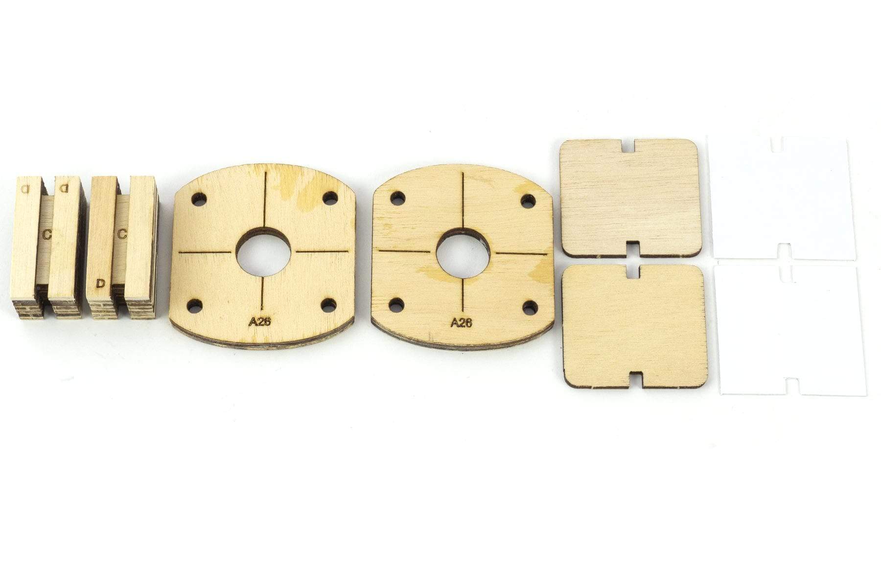 Nexa 1730mm A-26 Invader Landing Gear Wood Parts Set NXA1021-113