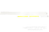 Nexa 1870mm DHC-6 Twin Otter Canadian Yellow Pushrod Set