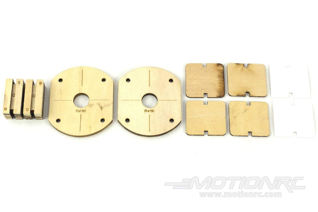 Nexa 2108mm P-38 Lightning Landing Gear Wood Parts Set NXA1013-116