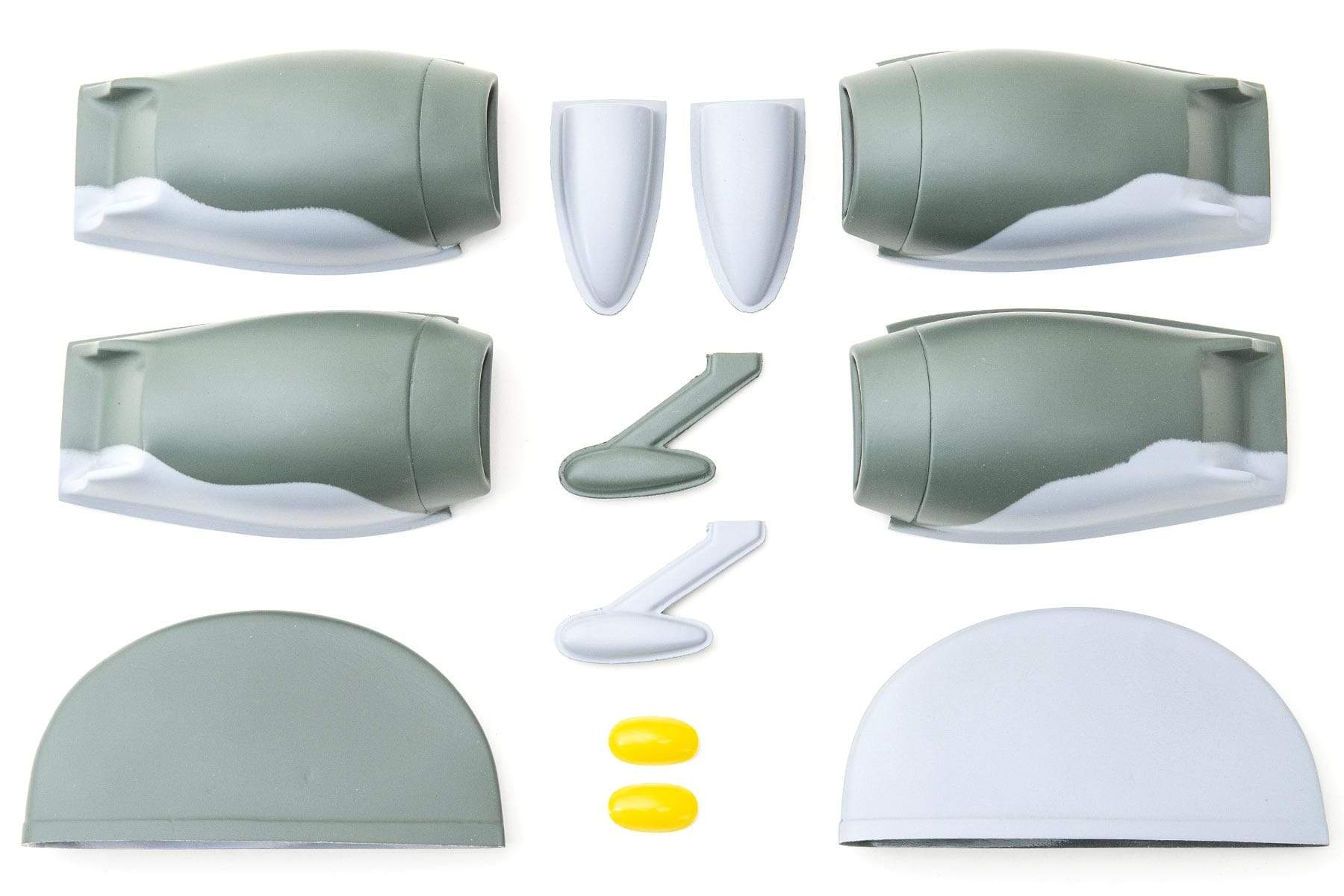 Nexa 2108mm P-38 Lightning Olive Drab Plastic Parts Set NXA1013-110