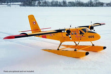 Lade das Bild in den Galerie-Viewer, Nexa DHC-6 1870mm Twin Otter Canadian Yellow Float Set
