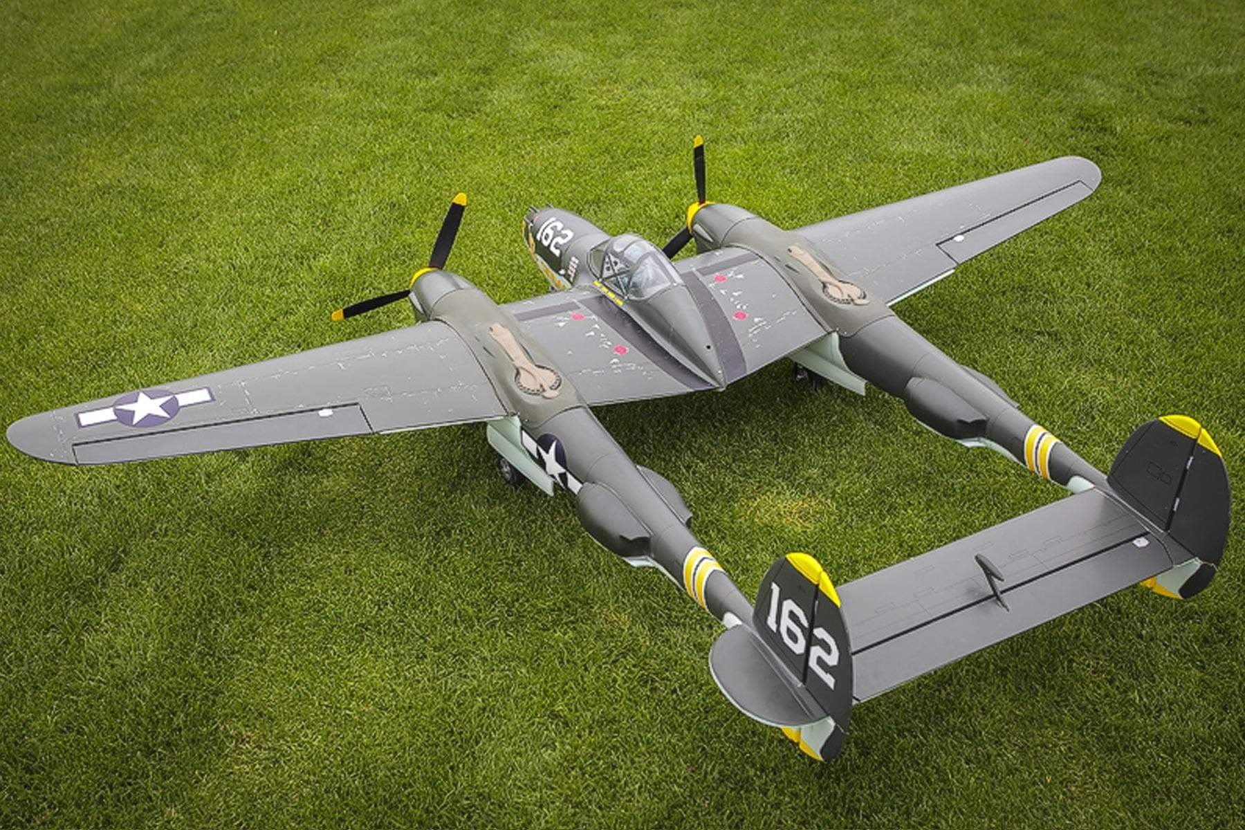 Nexa P-38 Lightning Olive Drab 2108mm (83