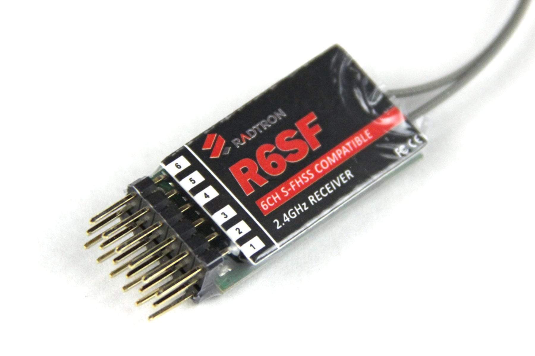 Radtron 2.4Ghz R6SF 6CH S-FHSS/FHSS Compatible Receiver RAD6010-201