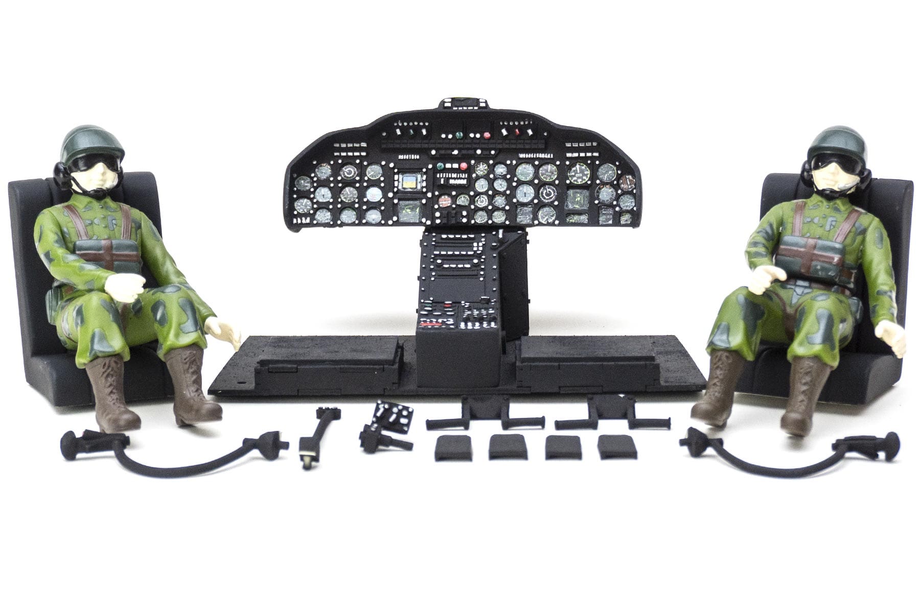 Roban 600 Size Airwolf Complete Cockpit Detail Set RBN-60-117-AW