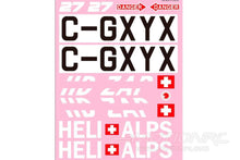 Load image into Gallery viewer, Roban 700 Size B429 Heli Alps Decal Set RBN-70-118-BE429-HA

