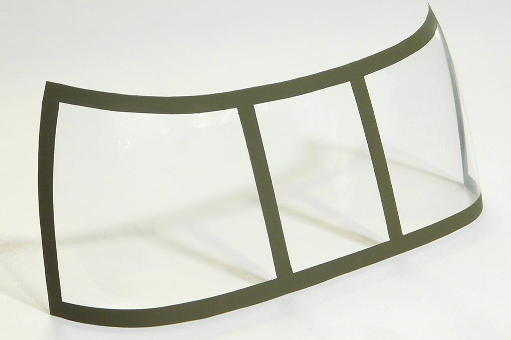 Roban 700 Size UH-60 Black Hawk Front Window RBN-70-114-UH-60