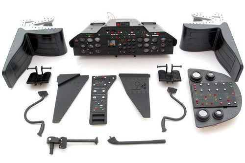 Roban 800 Size Airwolf Complete Cockpit Set RBN-70-117-AW