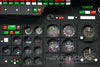 Roban 800 Size Airwolf Front Gauges Panel RBN-RCH-80-AW-FGP
