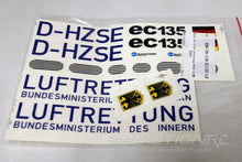 Load image into Gallery viewer, Roban 800 Size EC-135 Luftrettung Decal Set RBN-70-118-EC135-LR
