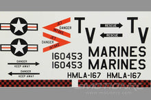 Lade das Bild in den Galerie-Viewer, Roban 800 Size UH-1N Marines Decal Set RBN-70-118-UH1N
