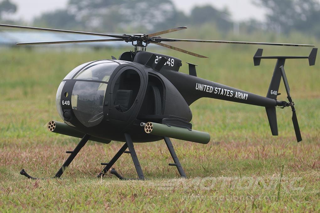 Roban AH-6 Little Bird 800 Size Scale Helicopter - ARF