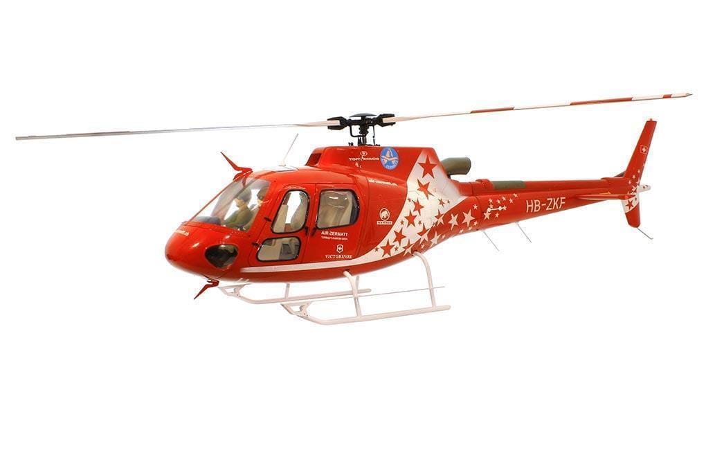 Roban AS350 Air Zermatt 700 Size Scale Helicopter - ARF