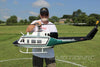 Roban B212 Civilian Version Green/White 600 Size Helicopter Scale Conversion - KIT