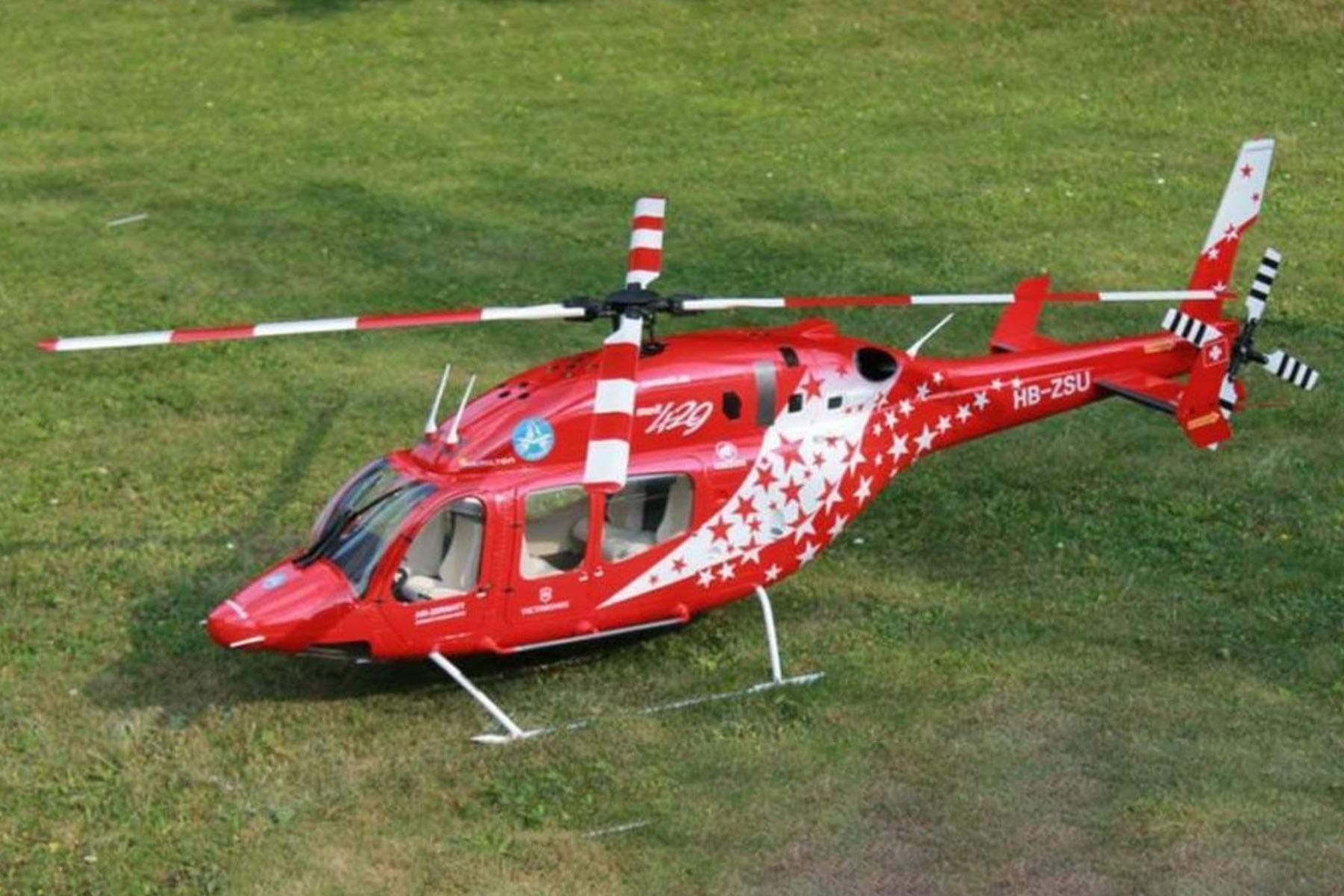 Roban B429 Air Zermatt 700 Size Scale Helicopter - ARF RBN-429AZ