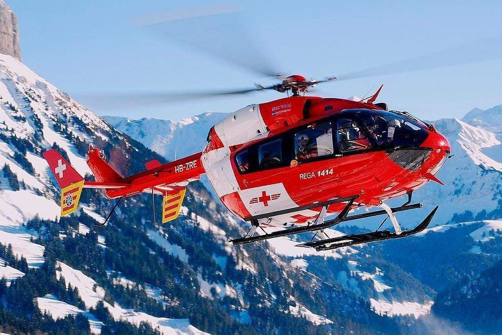 Roban EC-145 Swiss Medic Red/White 600 Size Helicopter Scale Conversion - KIT