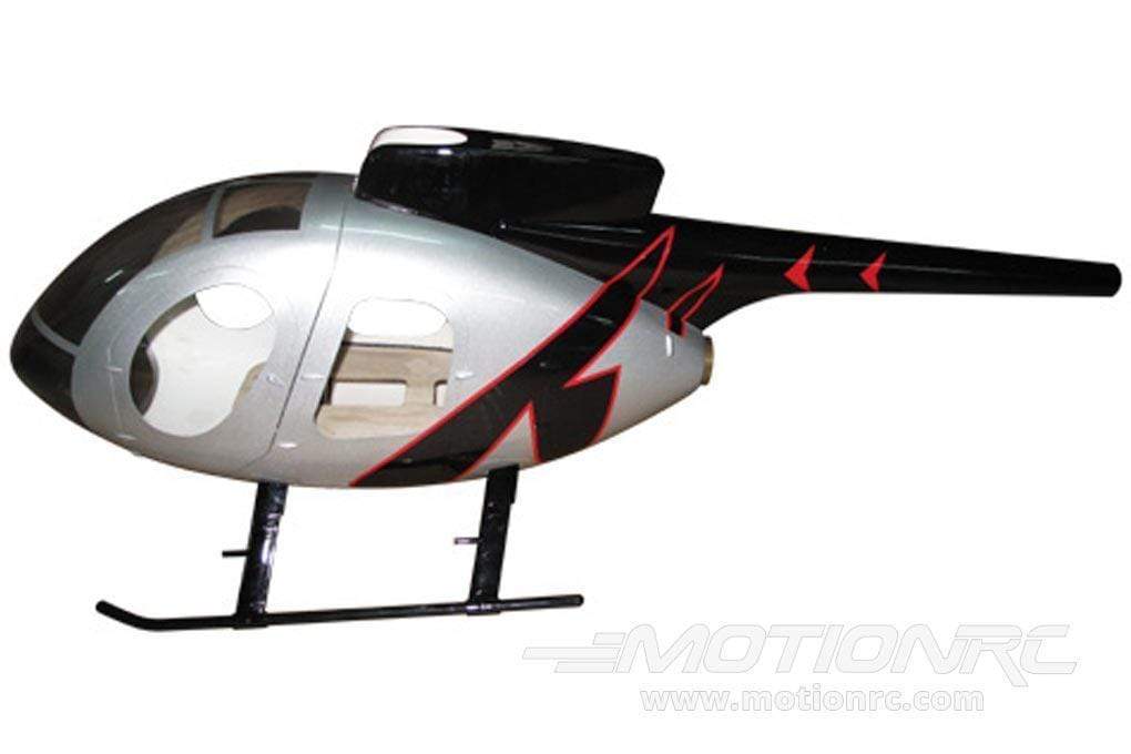 Roban MD-500E Civil Silver/Black 600 Size Helicopter Scale Conversion - KIT