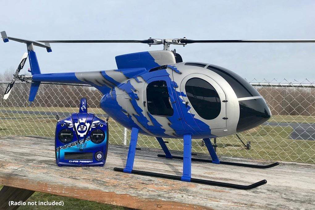 Roban MD-500E G-Jive Blue 600 Size Helicopter Scale Conversion - KIT