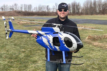 Lade das Bild in den Galerie-Viewer, Roban MD-500E G-Jive Blue 600 Size Helicopter Scale Conversion - KIT
