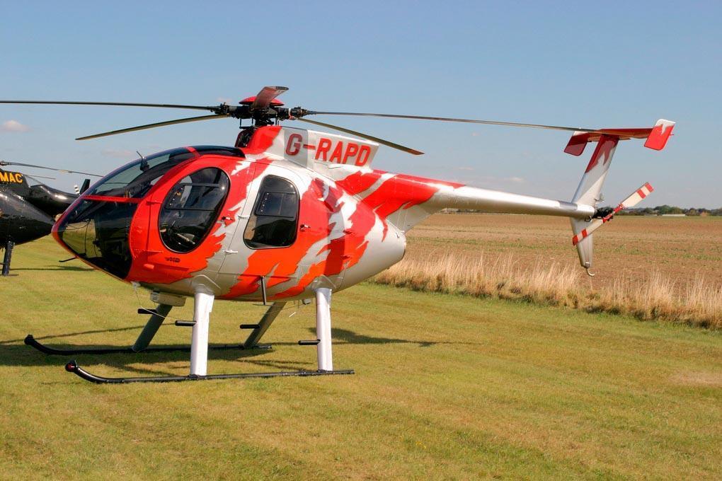 Roban MD-500E G-Jive Red 600 Size Helicopter Scale Conversion - KIT