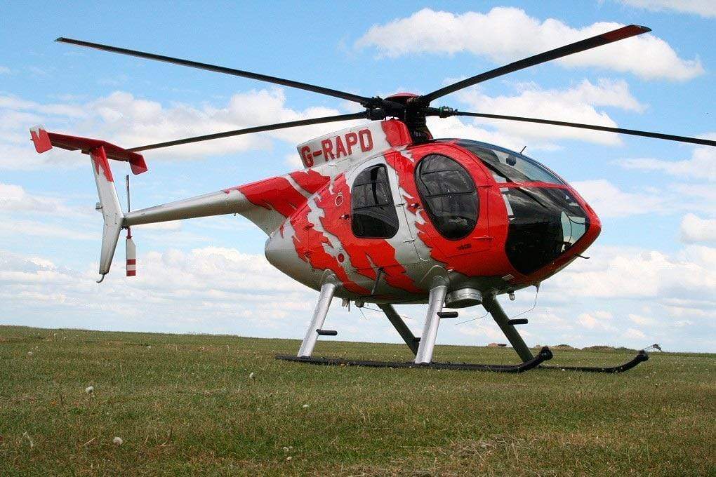 Roban MD-500E G-Jive Red 700 Size Helicopter Scale Conversion - KIT