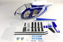 Load image into Gallery viewer, Roban MD-500E Police Blue 600 Size Helicopter Scale Conversion - KIT
