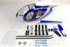 Roban MD-500E Police Blue 600 Size Helicopter Scale Conversion - KIT