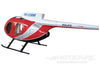 Roban MD-500E Police Red/White 600 Size Helicopter Scale Conversion - KIT