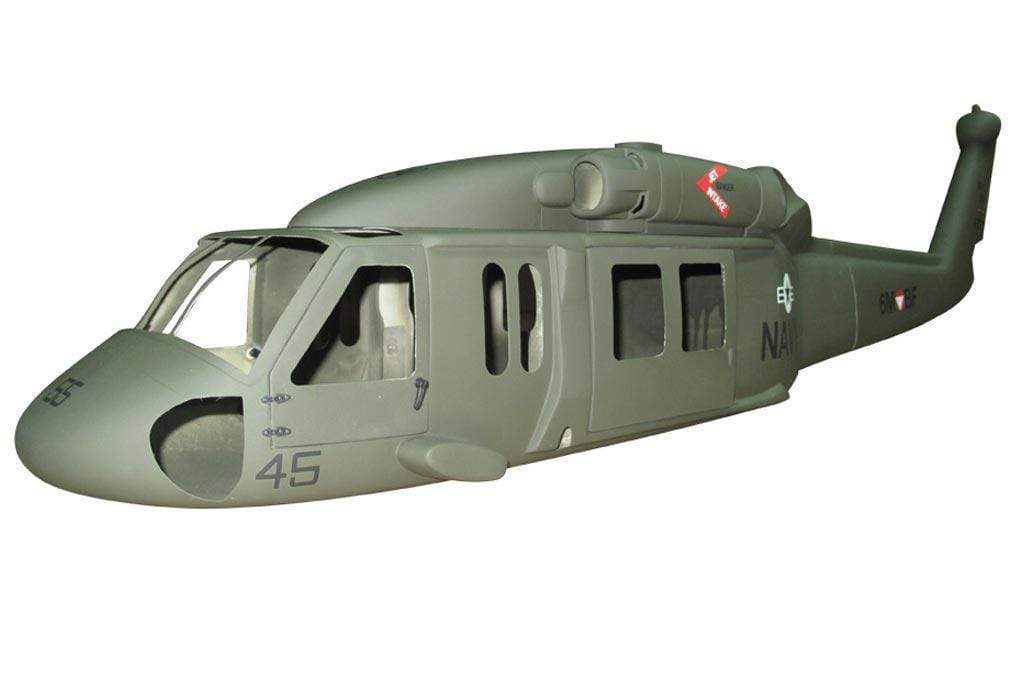 Roban UH-60 Black Hawk 500 Size Helicopter Scale Conversion - KIT