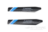 RotorScale 250 Size C129 Firefox Main Blade Set - Blue RSH1000-002
