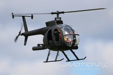 Load image into Gallery viewer, RotorScale AH-6 Attack Tactical Black 450 Size Helicopter - PNP RSH0002P
