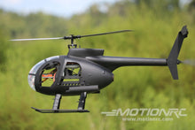 Load image into Gallery viewer, RotorScale AH-6 Attack Tactical Black 450 Size Helicopter - PNP RSH0002P
