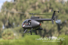 Load image into Gallery viewer, RotorScale AH-6 Attack Tactical Black 450 Size Helicopter - PNP RSH0002P
