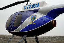 Load image into Gallery viewer, RotorScale MD500E Police Blue 450 Size Helicopter - PNP
