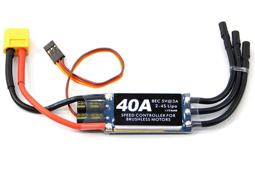 TechOne 40A ESC Hobbywing with XT60 Connector TEC1002007