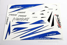 Load image into Gallery viewer, TechOne Mercury Decal Sheet - Blue TEC0904MH001B
