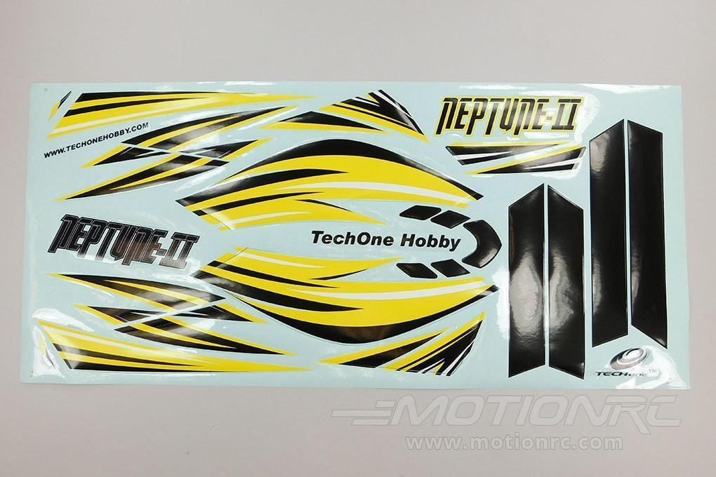 TechOne Neptune II Decal Sheet - Yellow TEC0918MH001