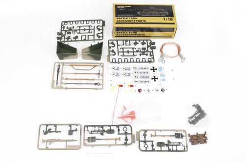 Torro 1/16 Scale German Leopard 2A6 Accessory Metal Part Set TOR1383889021