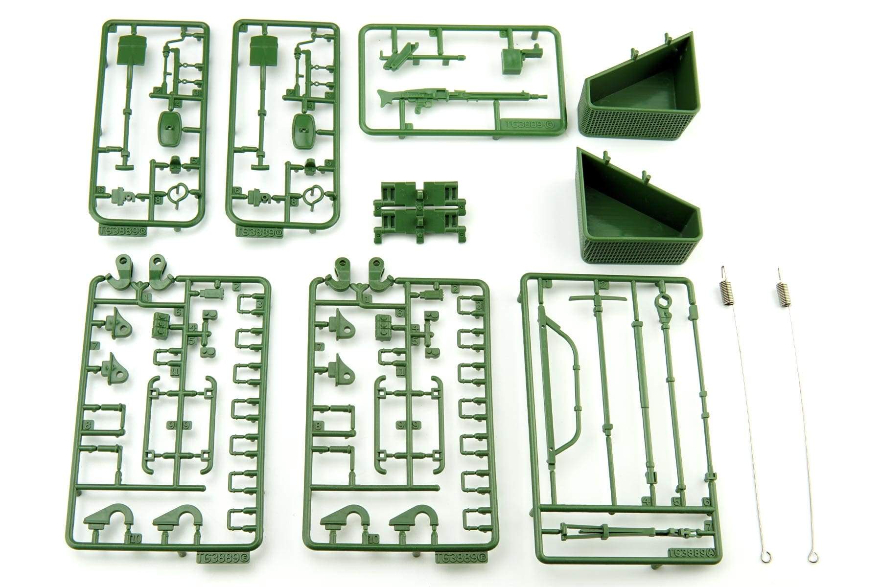 Torro 1/16 Scale German Leopard 2A6 Accessory Plastic Part Set TOR1383889022