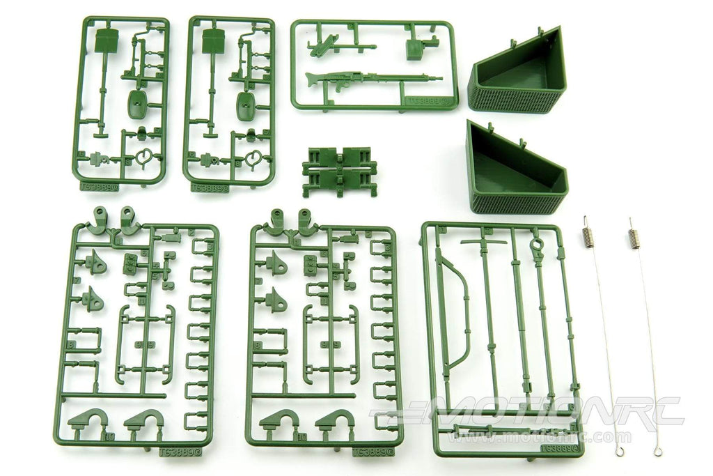 Torro 1/16 Scale German Leopard 2A6 Accessory Plastic Part Set TOR1383889022