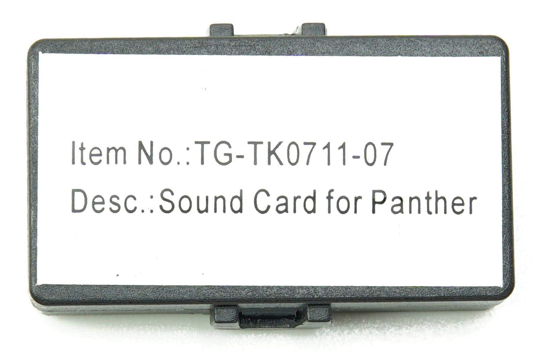 Torro 1/16 Scale German Panther F/G Sound Card TOR1219900036