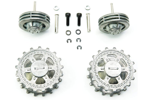 Torro 1/16 Scale German Panther F/G Sprocket and Idler Wheel Set TOR1383879011