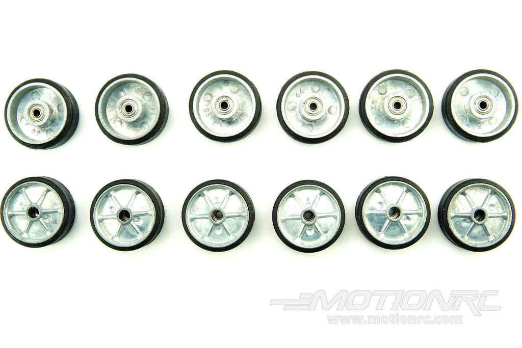 Torro 1/16 Scale USA M4A3 Sherman Metal Road Wheel Set with Bearings TOR1383898012