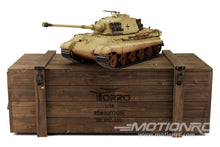 Lade das Bild in den Galerie-Viewer, Torro German King Tiger 1/16 Scale Heavy Tank - RTR TOR1112200701
