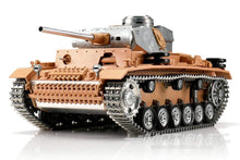 Lade das Bild in den Galerie-Viewer, Torro German Panzer III (Ausf. L) Unpainted 1/16 Scale Medium Tank - RTR TOR1113848001
