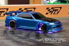 Load image into Gallery viewer, Turbo Racing Drift Car Blue 1/76 Scale 2WD with Gyro - RTR TBRC64B
