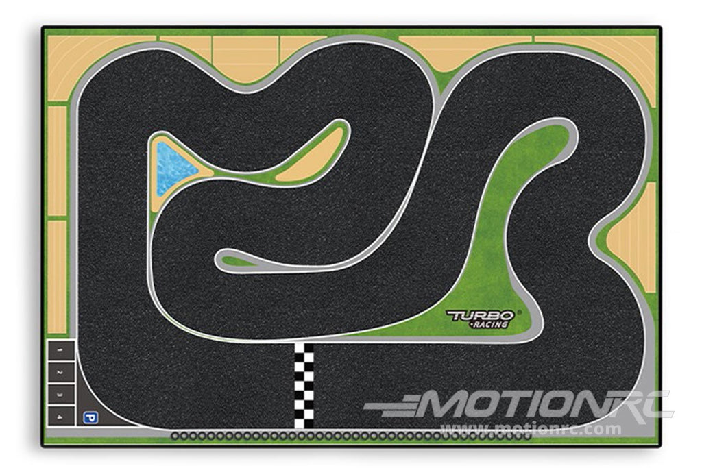 Turbo Racing Rollup Racetrack 80 x 120cm (31.2" x 46.8") TBR760050