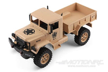 Lade das Bild in den Galerie-Viewer, WLToys Military Truck Tan 1/12 Scale 4WD Truck - RTR WLT-124302-100
