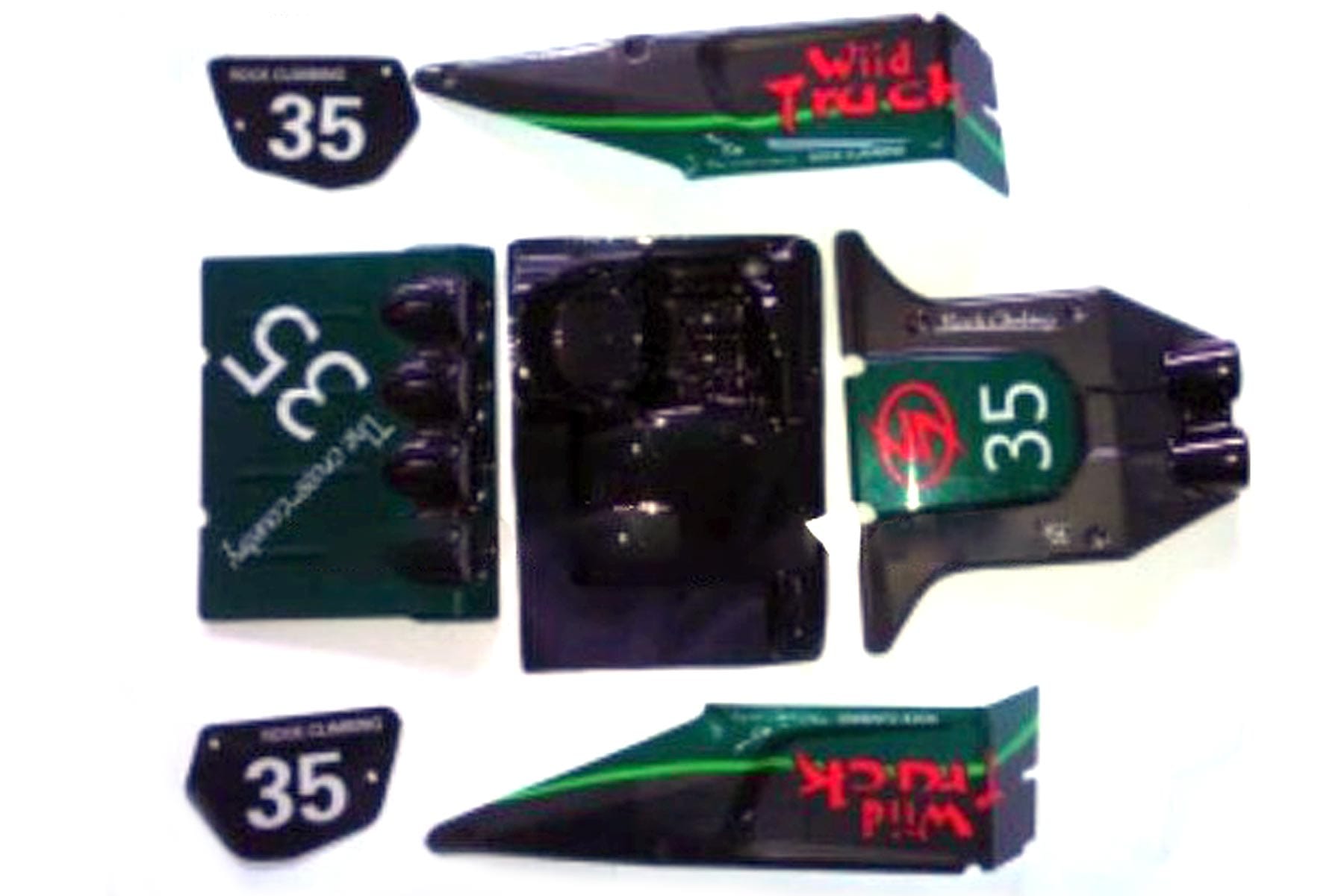 XK 1/10 Scale Rock Racer Shell and Roof Set Blue WLT-K949-A-121-001