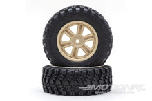 Load image into Gallery viewer, XK 1/12 Scale Military Truck Tan Right Tires WLT-124302-1103-001
